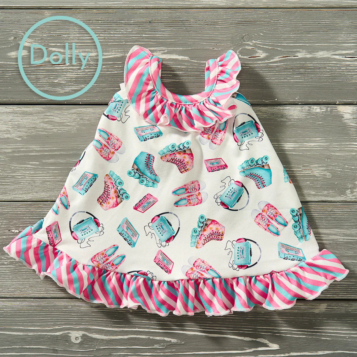 Dolly Dress Skater Girl - Bella June's Boutique