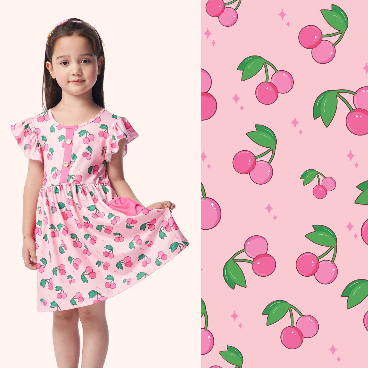 Cherry Sweet Dress - Bella June's Boutique