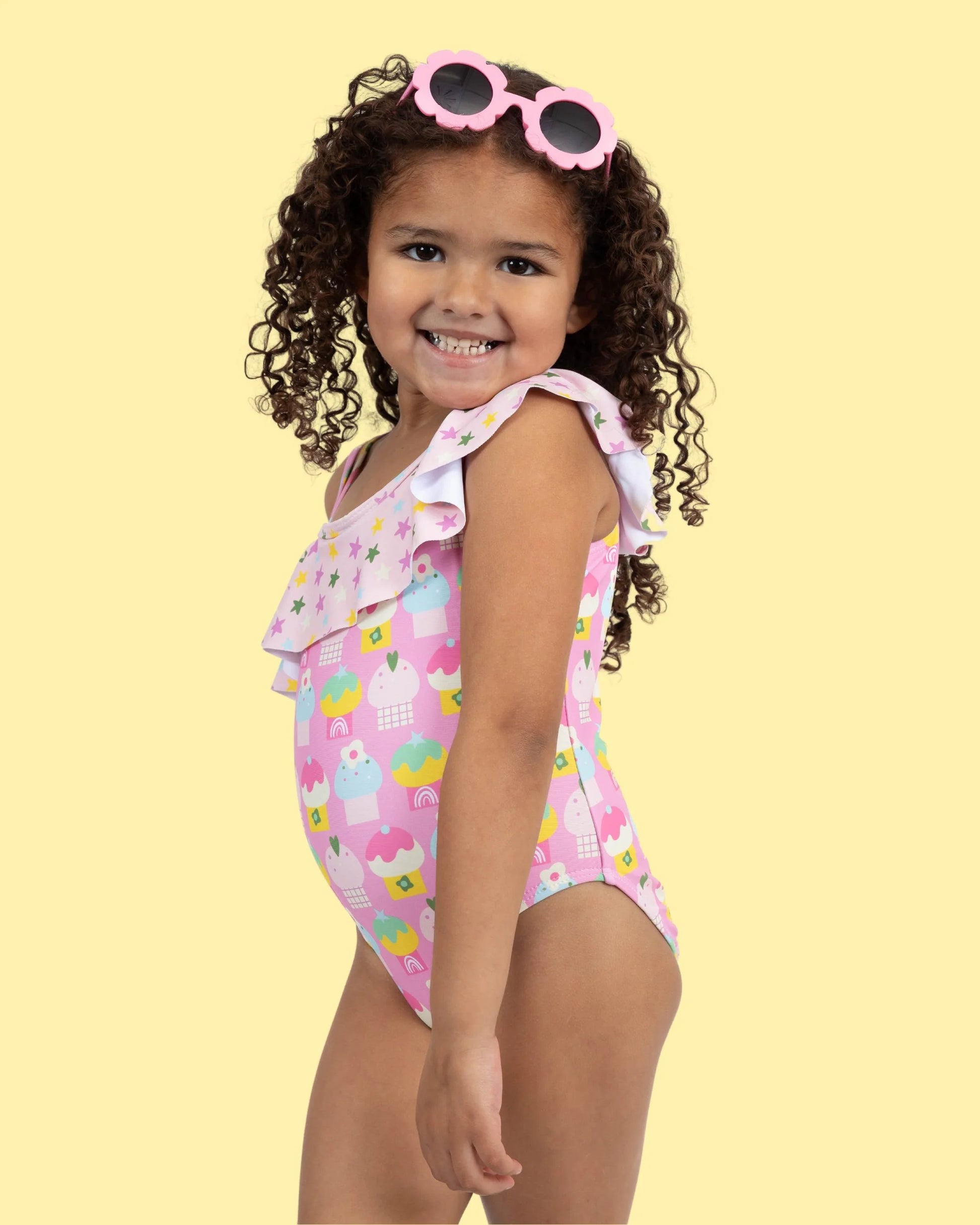 cute as a cupcake one piece - Bella June's Boutique