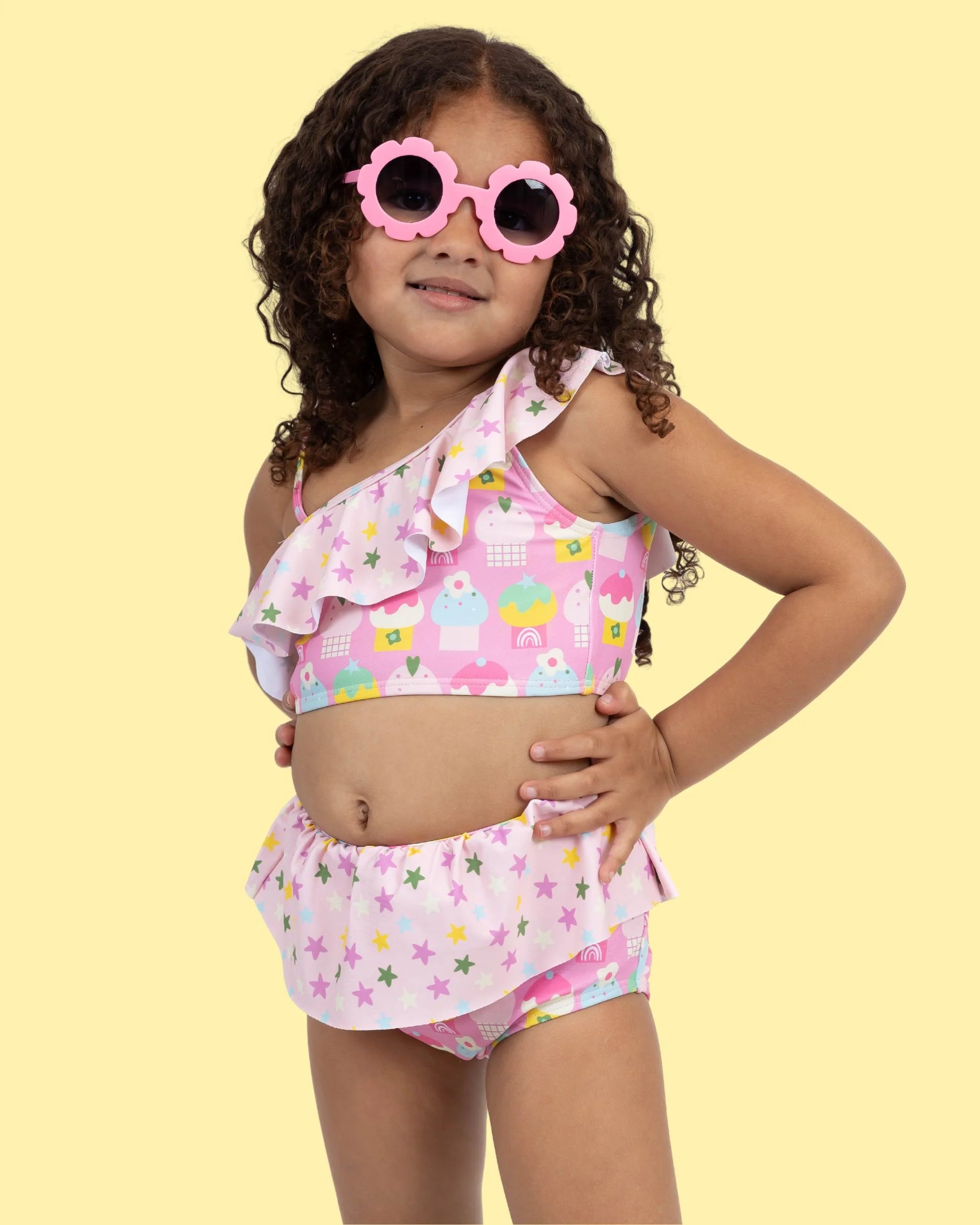 Cute as a cupcake two piece swim suit - Bella June's Boutique