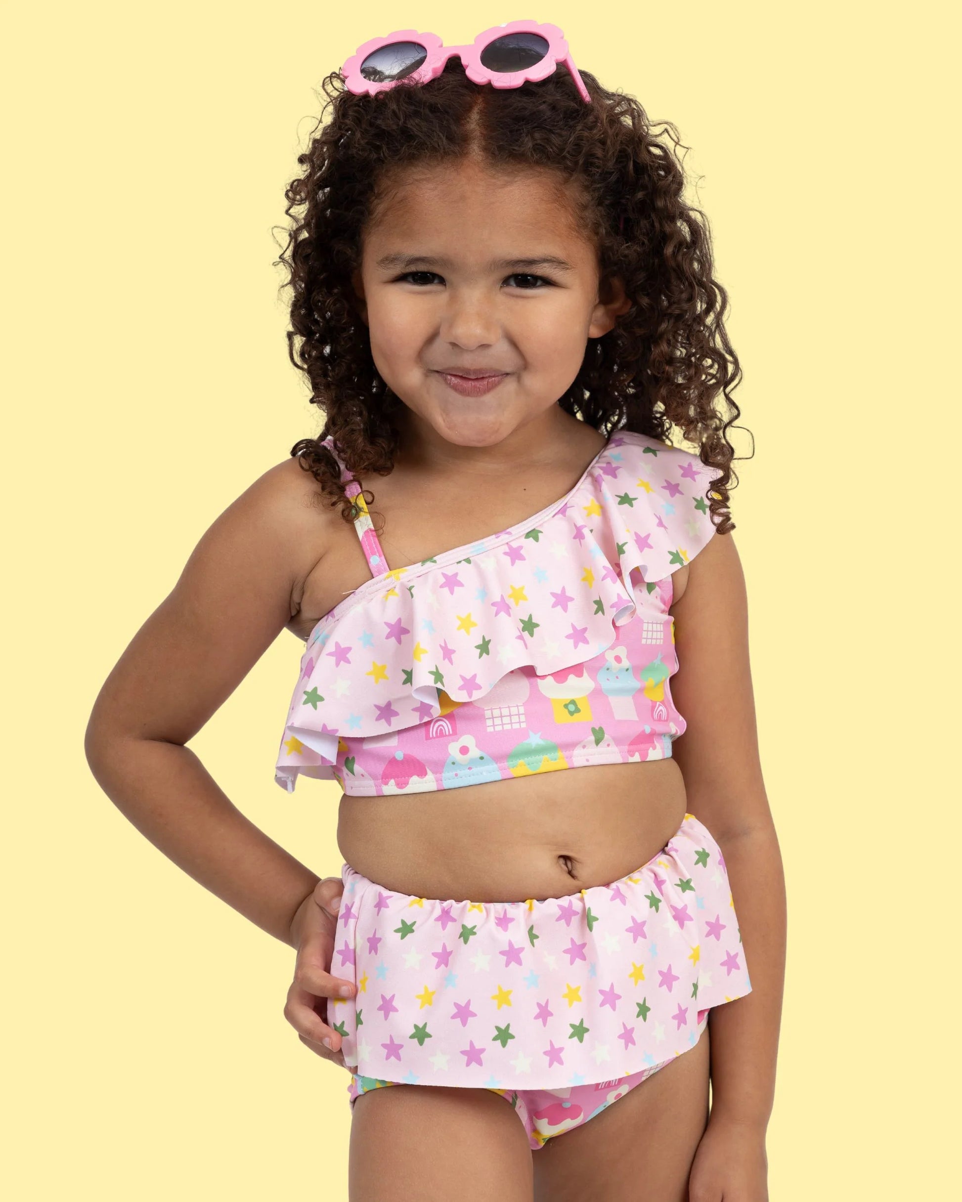 Cute as a cupcake two piece swim suit - Bella June's Boutique