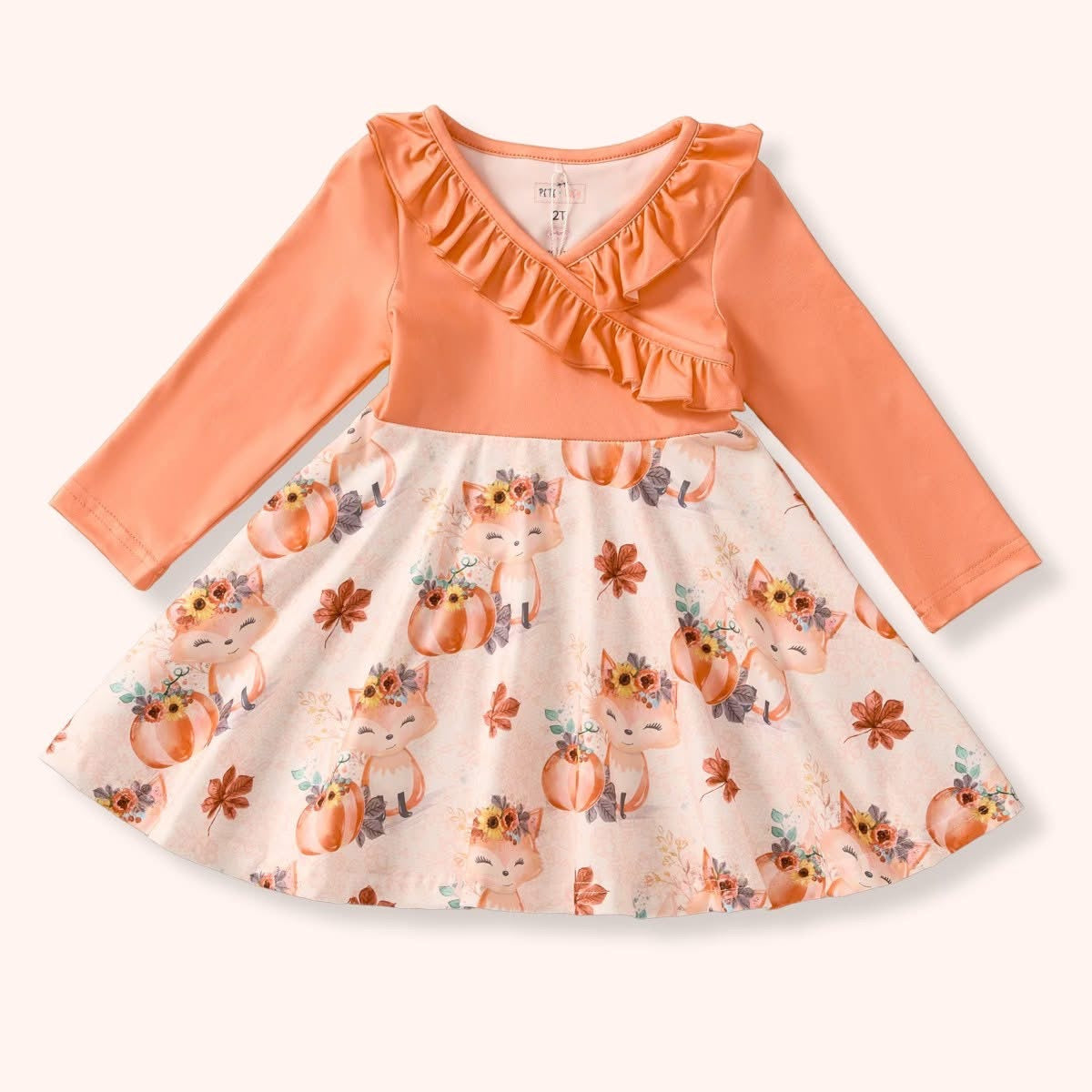 Foxy patch dress 