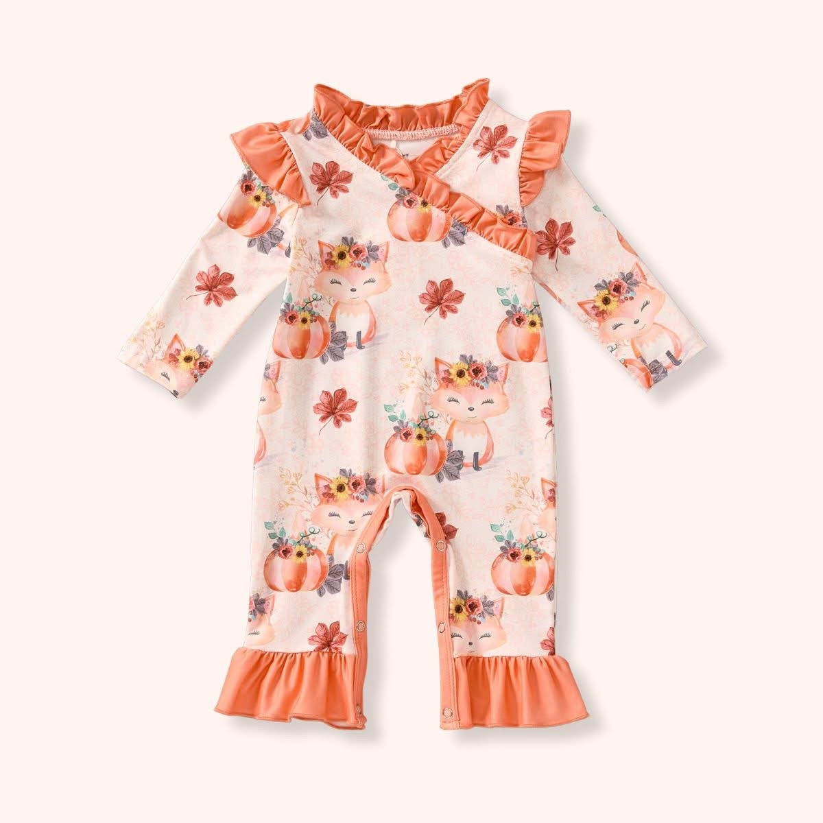 Foxy Patch baby romper
