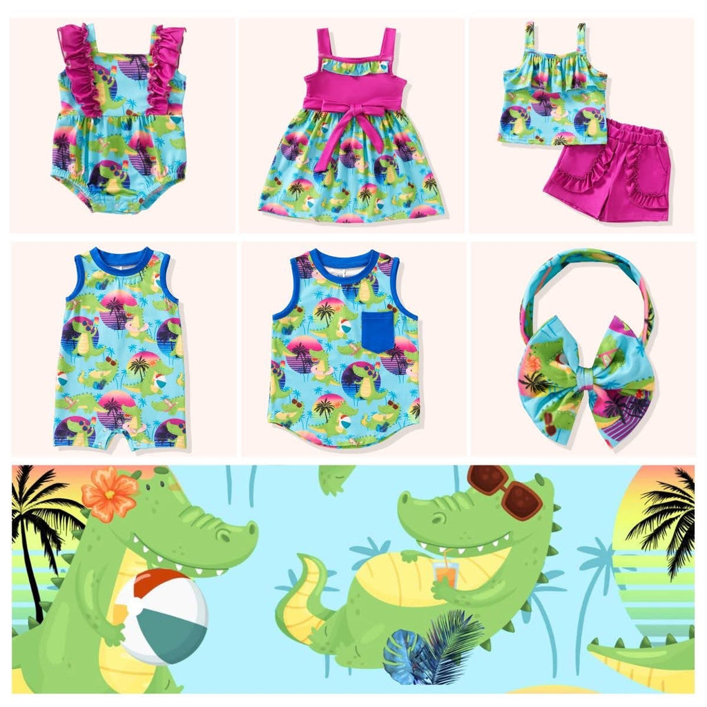 Gator Grooves tank top - Bella June's Boutique