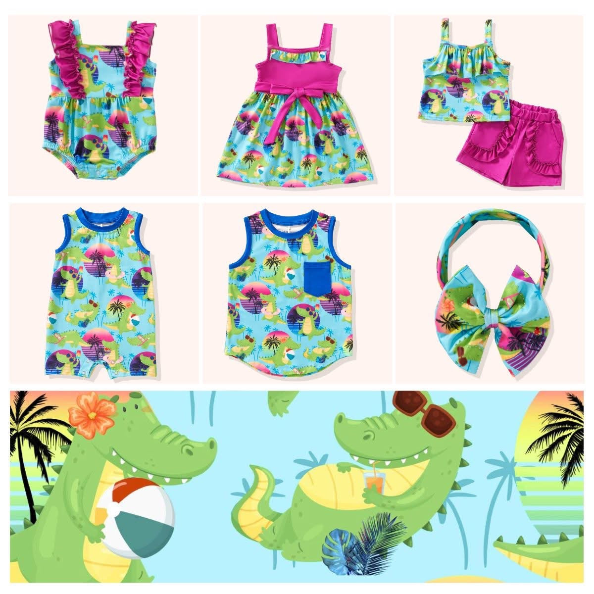 Gator Grooves tank top - Bella June's Boutique