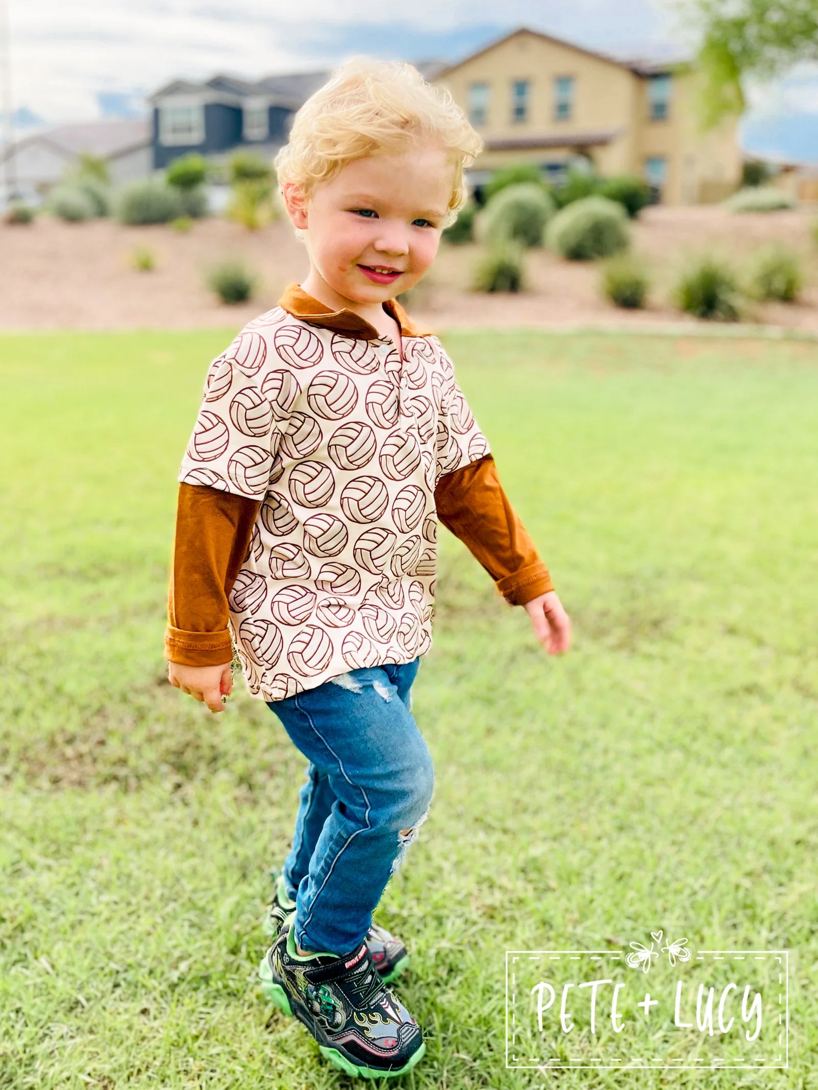 Vintage Sports: Boy top - Bella June's Boutique