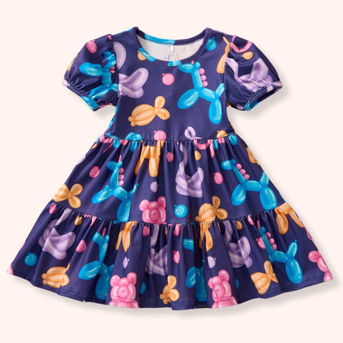 Balloon Friends Dress - Bella June's Boutique
