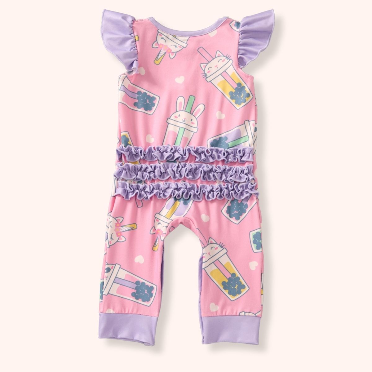 Bubble Tea Romper - Bella June's Boutique