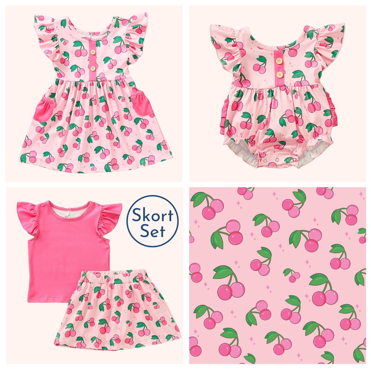 Cherry Sweet Dress - Bella June's Boutique