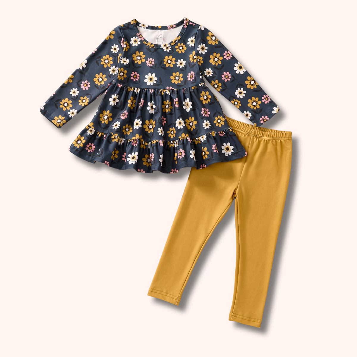 Golden Bouquet Outfit - Bella June's Boutique