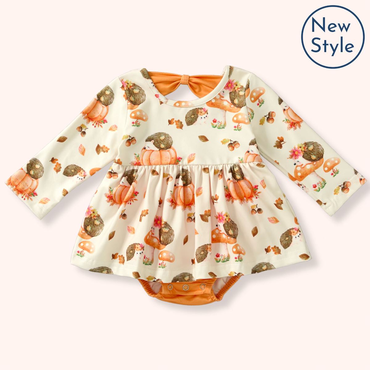 Hedgehog hollow romper - Bella June's Boutique