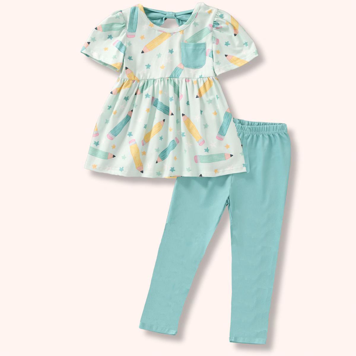 Ready Set Learn Pants Outfit - Bella June's Boutique