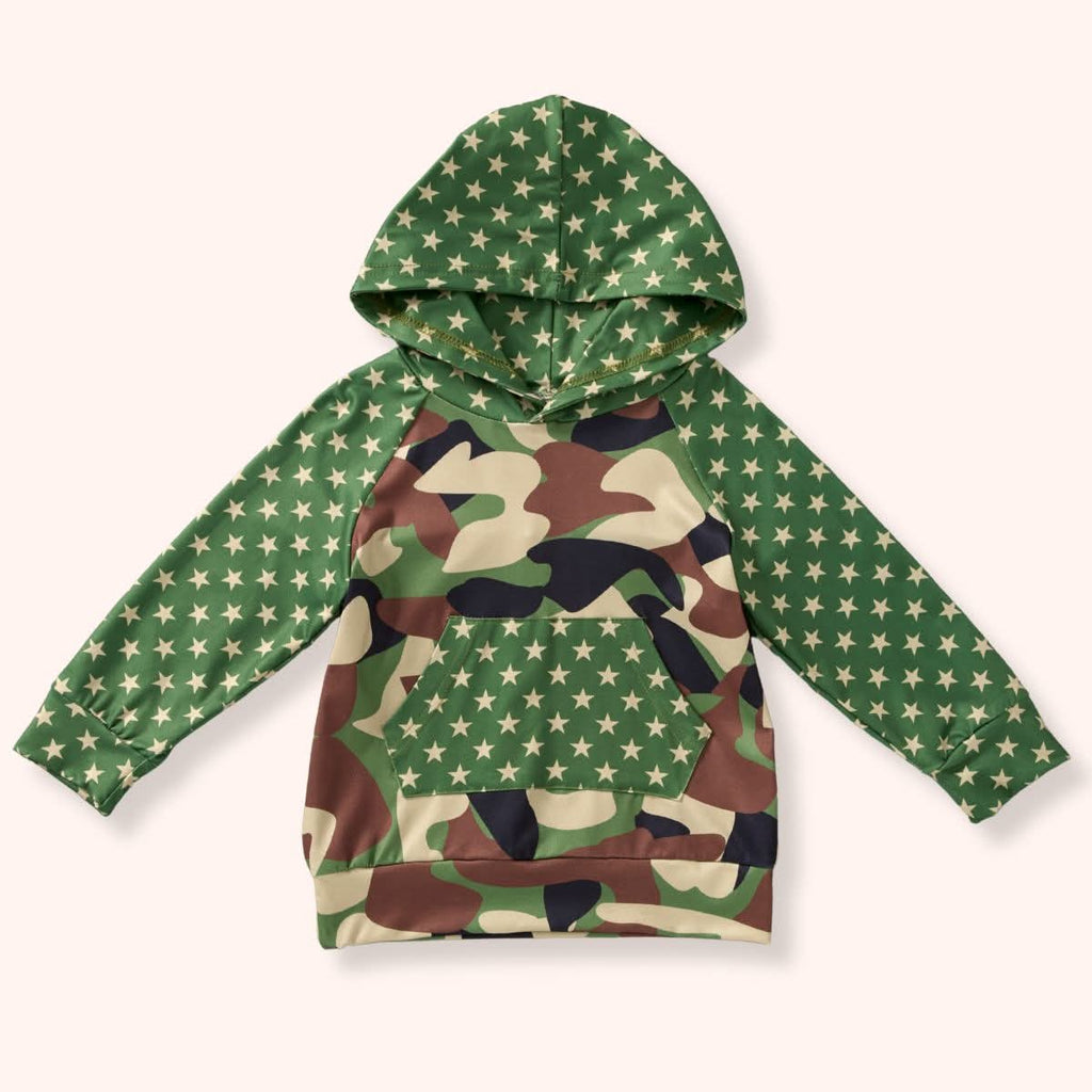 Camo Crew Boys Hoodie - Bella June's Boutique