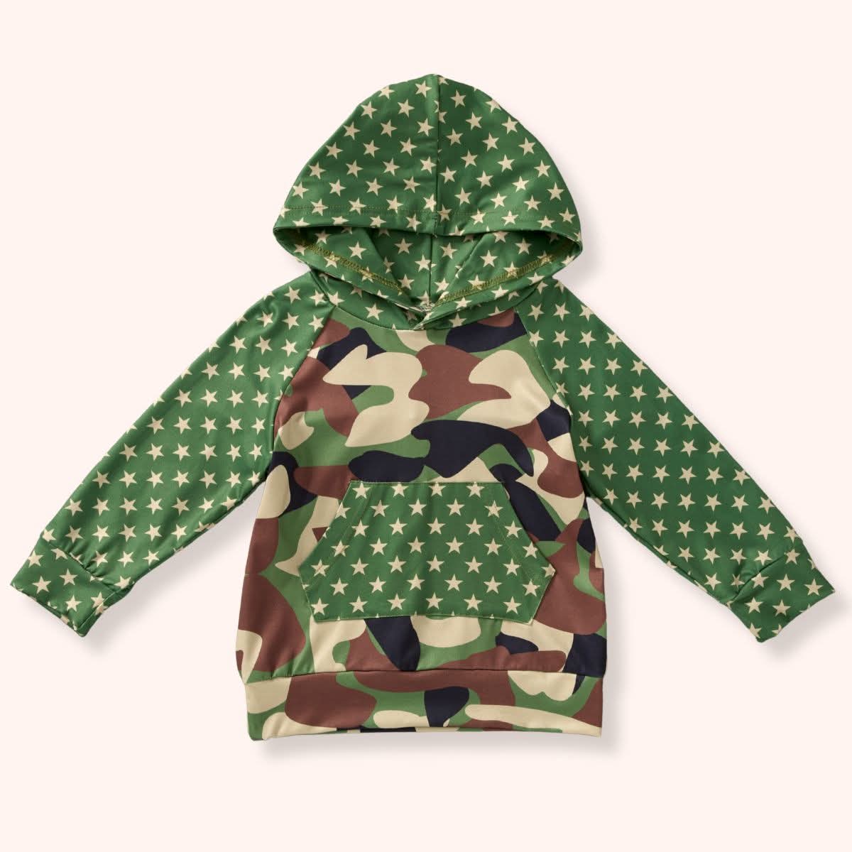 Camo Crew Boys Hoodie - Bella June's Boutique