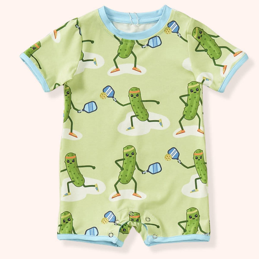Pickle Party Romper - Bella June's Boutique
