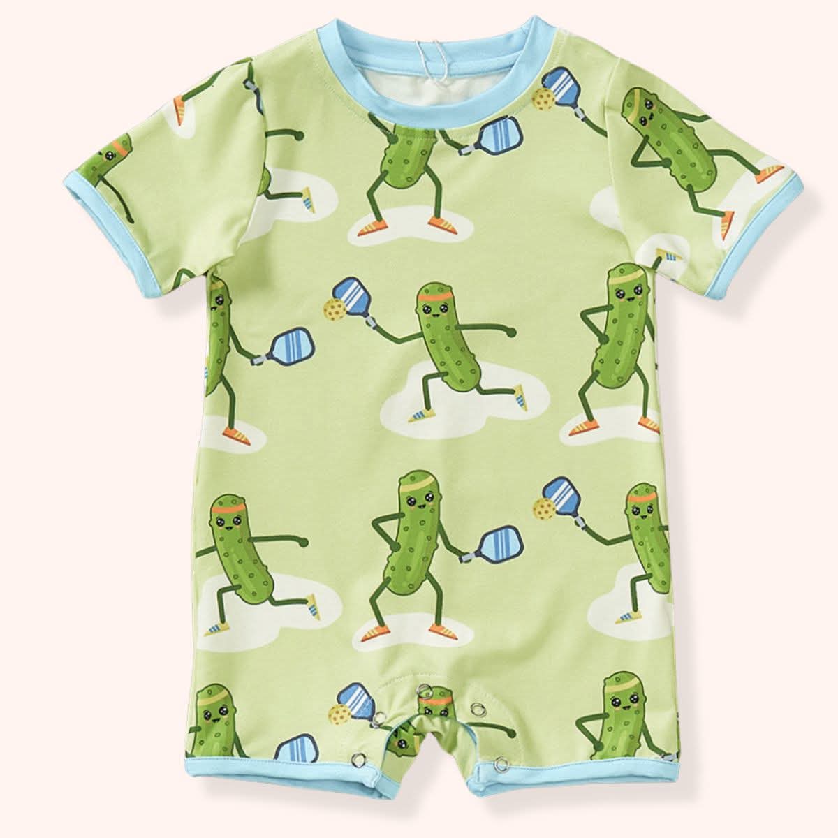 Pickle Party Romper - Bella June's Boutique