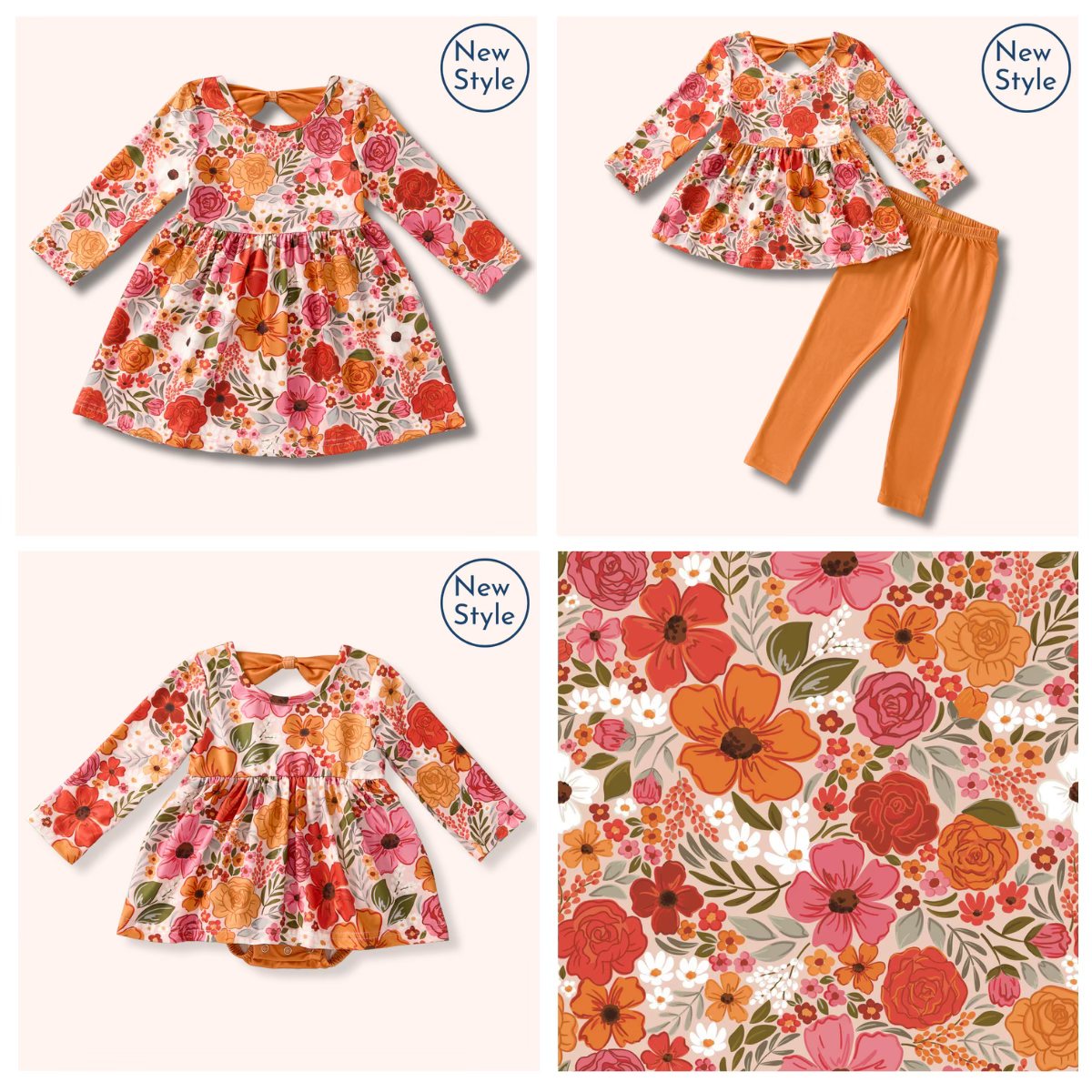 Rosewood blooms Outfit - Bella June's Boutique