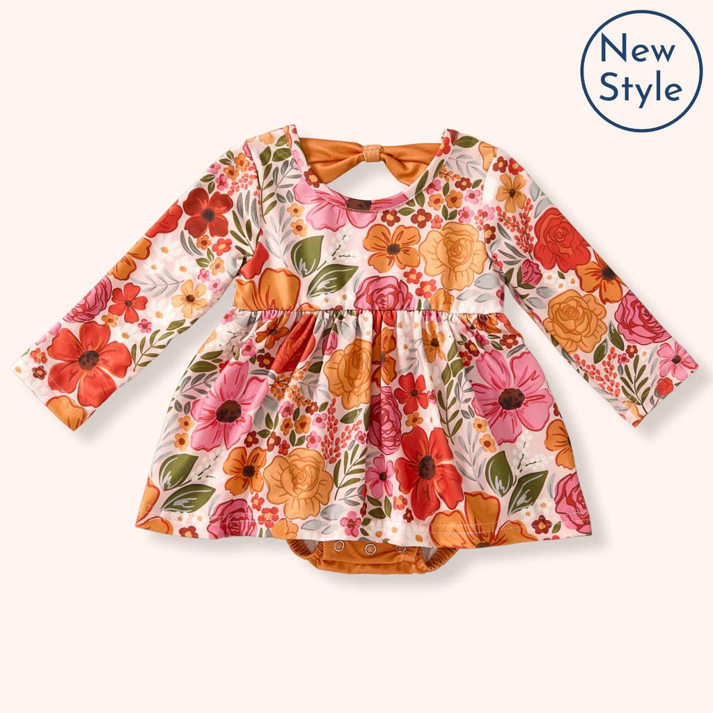 Rosewood Blooms Romper - Bella June's Boutique