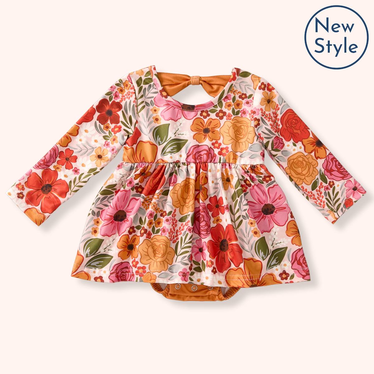 Rosewood Blooms Romper - Bella June's Boutique