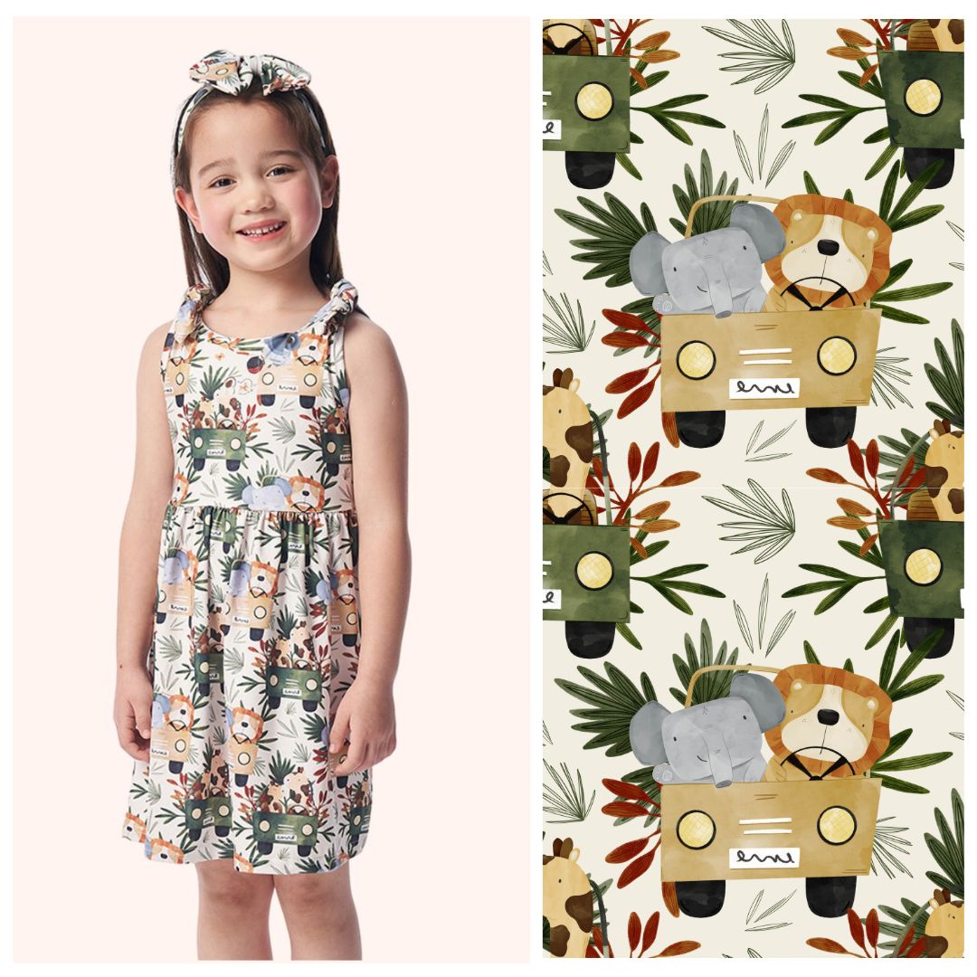 Safari Adventure Dress - Bella June's Boutique
