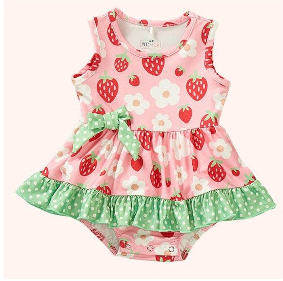 So Berrylicious Romper - Bella June's Boutique