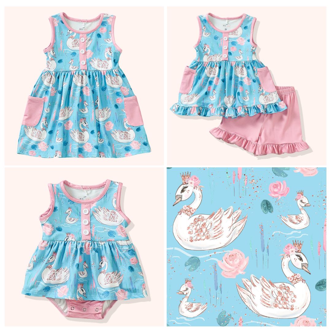 Swan Song 2 Piece Set - Bella June's Boutique
