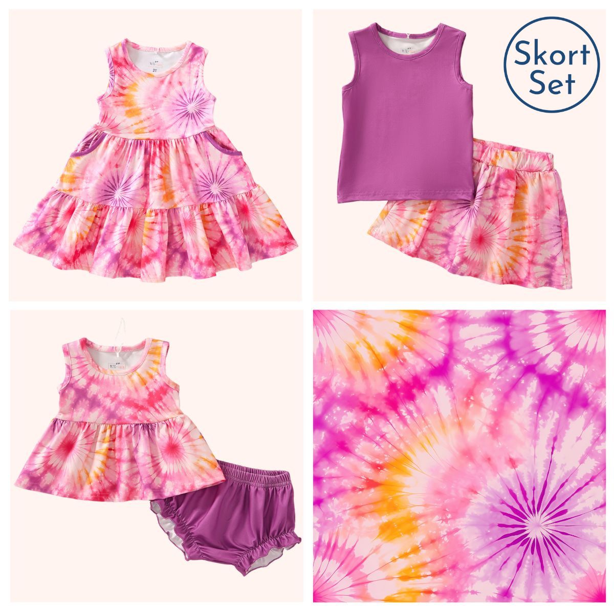 Tie-Dye Vibes 2-Piece Set - Bella June's Boutique