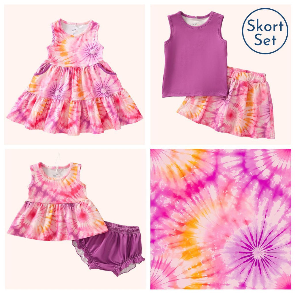 Tie Dye Dress - Bella June's Boutique